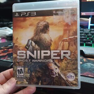 Sniper Ghost Warrior PS3 Rare Tactical Shooter Retro Gaming Collectible